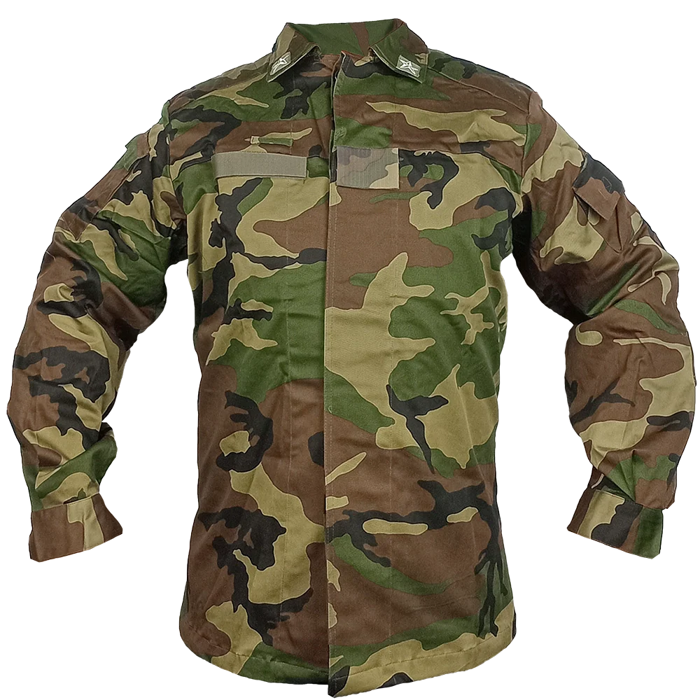 Pants Di Campo Estivo Militare Ungherese Originale M1990 Woodland Camo Ripstop Nuovo main image 1