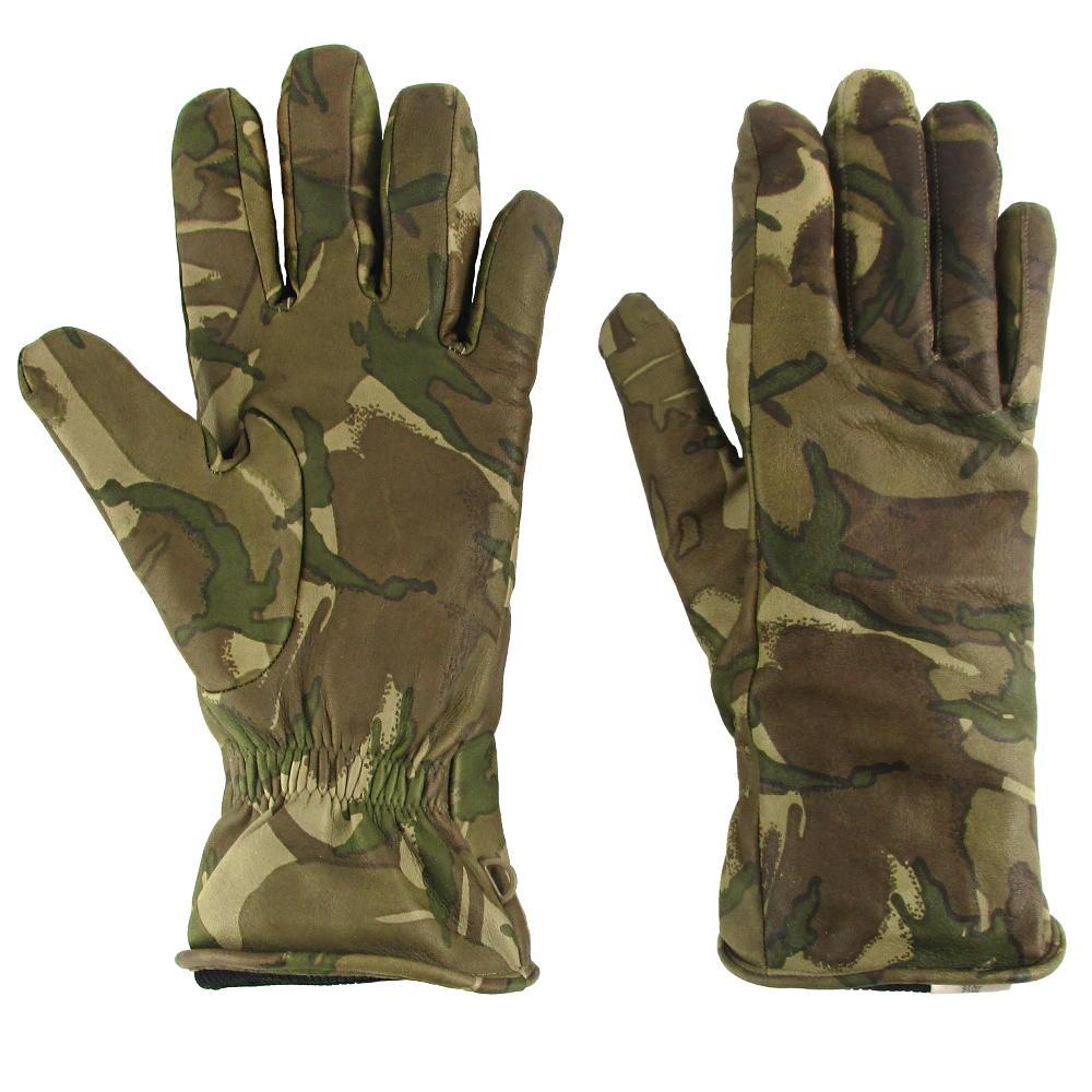 British MTP Leather Combat Gloves