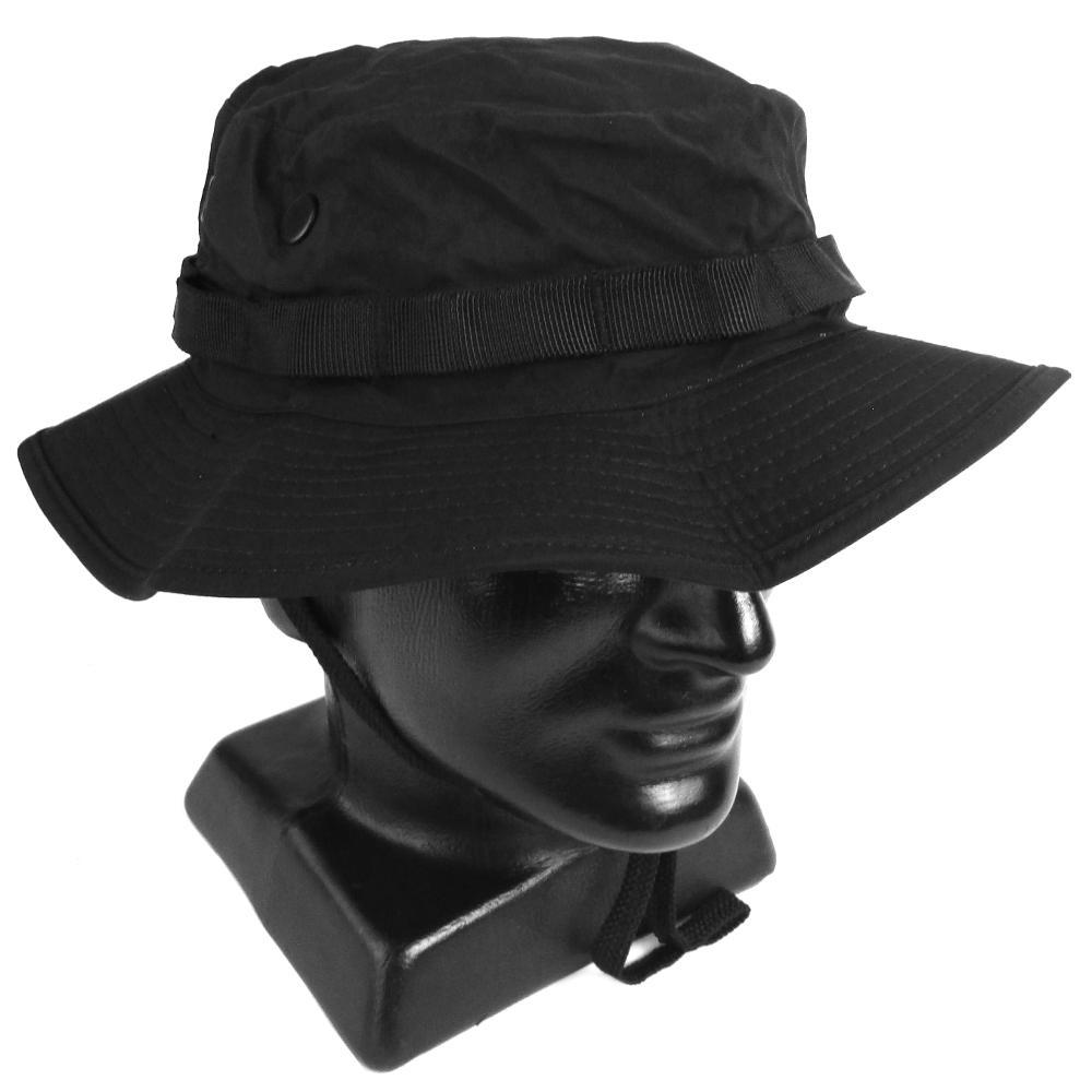 Black Boonie Hat