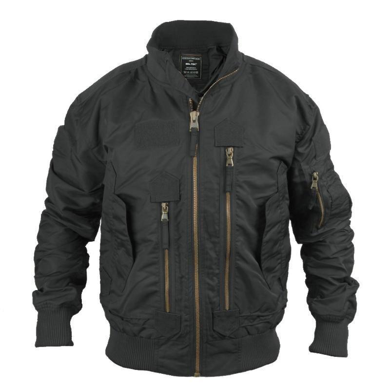 MIL-TEC MA1 BASIC bomber jacket BLACK