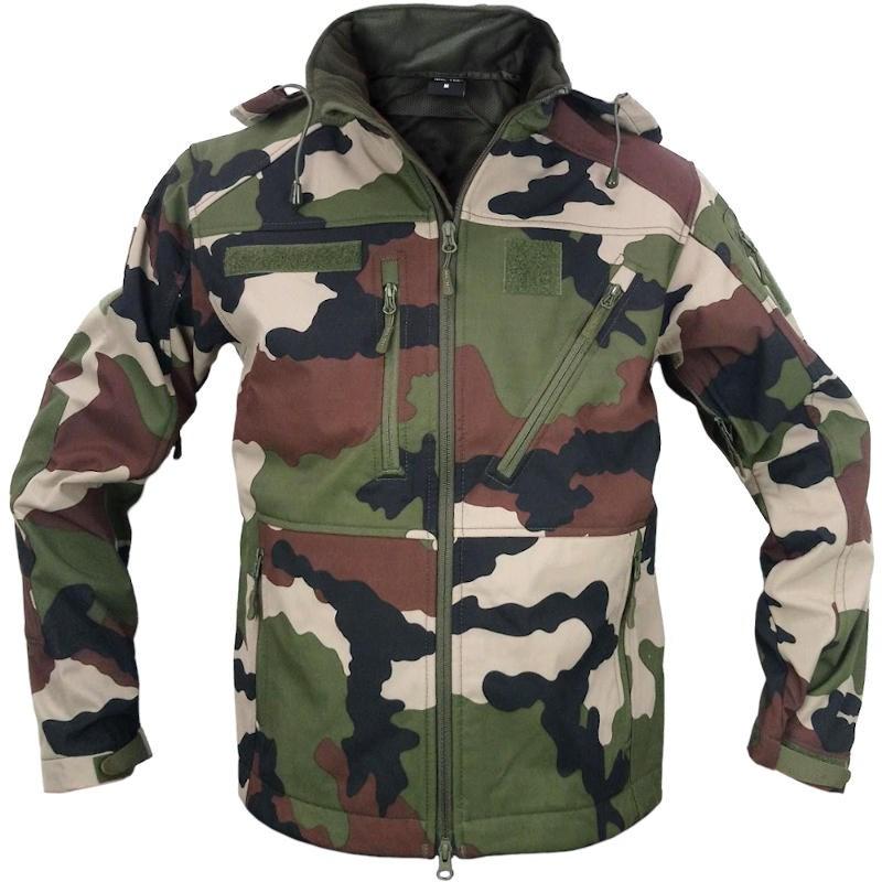 Veste discount softshell camouflage