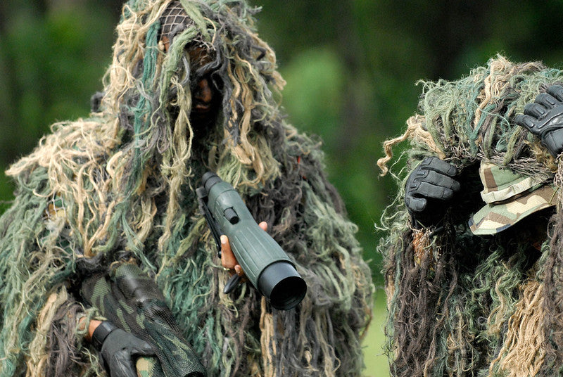 Why do ghillie suits work?