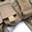 NZ Army Coyote MOLLE Vest w/ Pouches - Medium - New Zealand Army Surplus -