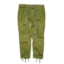3 Colour Desert Green Dyed Trousers- XLarge - Film Production Used - Combat Trousers