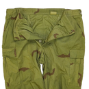 3 Colour Desert Green Dyed Trousers- XLarge - Film Production Used - Combat Trousers