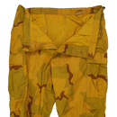 3 Colour Desert Yellow Dyed Trousers - Film Production Used - Combat Trousers