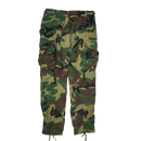 90s Made Woodland Ripstop BDU Trousers - Medium