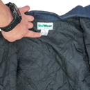 Uniwear Blue Quilted Work Jacket - Large