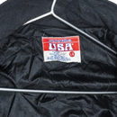 US Made Awards Black Wool Varsity Jacket - Large