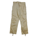 Khaki Zip Fly BDU Trousers - Medium