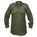 NZ Army Olive Drab Wool Shirt - New Zealand Army Surplus - Field Shirts