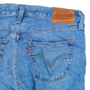 Levi's 501 Women's Ribcage Straight Cut Blue Jeans - 30x27, Small