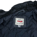 Wrangler Black Quilted Work Jacket - Medium