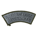 British Royal Marines Band Service Shoulder Title