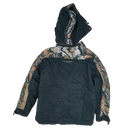 Legendary Whitetails Camo & Black Quilted Hooded Jacket - 2XLarge