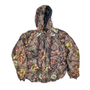 WFS Burly Camo Quilted Hooded Jacket - XLarge - Army & Outdoors - Hoodies