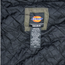 Dickies Grey Quilted Hooded Work Jacket - XLarge