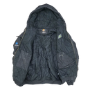 Berne Pioneer Seed Black Hooded Canvas Work Jacket - 2XLarge