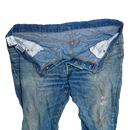 Levi's 501 Distressed Blue Jeans - 40x30, XLarge