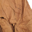 US Made Carhartt Brown Quilted Hooded Jacket - 2XLarge