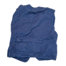 Vintage America Perry Ellis Blue Fishing Vest - XLarge - Army & Outdoors - Vests