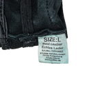 Mil-Tec Leather Fingerless Tactical Gloves - Large