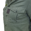 French Army Short Sleeve Olive Shirt - French Army Surplus - Basic Shirts