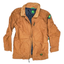 John Deer Kids Brown Quilted Jacket - XLarge - Army & Outdoors - Field Jackets