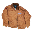 Tri-Mountain Brown Canvas Quilted Jacket - Large