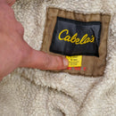 Cabela's Khaki Lined Field Jacket - Large - Army & Outdoors - Field Jackets