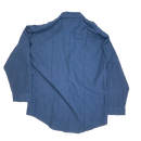 US Made Blue Uniform Shirt - 46R, XLarge