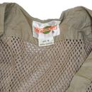 Vintage Bazooby Khaki Utility Vest - Medium