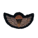 British Special Air Service (SAS) Officers Parachute Wings Bullion Patch