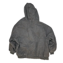 Key Brown Quilted Hooded Jacket - 4XLarge - Army & Outdoors - Hoodies
