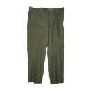 Belgian Army Olive Wool Uniform Trousers - Large