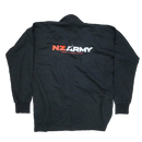 NZ Army Black Rugby Jersey - Small