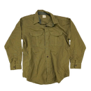 Vintage US Boy Scouts Olive Drab Shirt - Adults Large