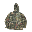 Mossy Oak Break-Up Camo Quilted Hooded Jacket - Large - Army & Outdoors - Hoodies