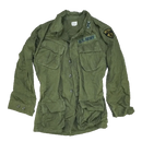 USGI Olive Jungle Fatigue Shirt - Small Long - US Army Surplus - Field Shirts
