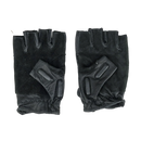 Mil-Tec Leather Fingerless Tactical Gloves - Medium