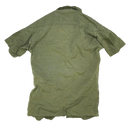 USGI Olive Short Sleeve Ripstop Jungle Fatigue Shirt - Medium