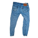 Levi's 501 Distressed Blue Jeans - 30x32, Small - Army & Outdoors - Jeans