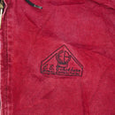 Carhartt Embroided Red Hooded Work Jacket - XLarge