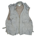 Vintage LL Bean Beige Utility Vest - Large