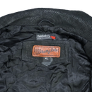 Wrangler Black Insulated Chore Jacket w/ Leather Collar- XLarge