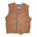 Blue Ranchwear Brown Canvas Vest - XLarge - Army & Outdoors - Vests