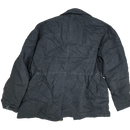 Wrangler Black Insulated Chore Jacket w/ Leather Collar- XLarge