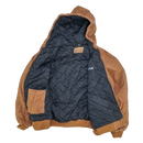 Swingster Tan Canvas Hooded Work Jacket - XLarge - Army & Outdoors - Field Jackets