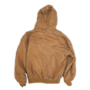 Swingster Tan Canvas Hooded Work Jacket - XLarge - Army & Outdoors - Field Jackets