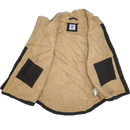 Lee Black Sherpa Lined Work Vest - Large